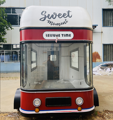After Service Online support Customized Ice Cream Mobile Beer Tow Bus Truck Trailer Cart