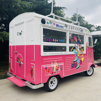 2023 Outlet Multipurpose Electric Mobile Van for Fast Food Snacks Drinks and Coffee