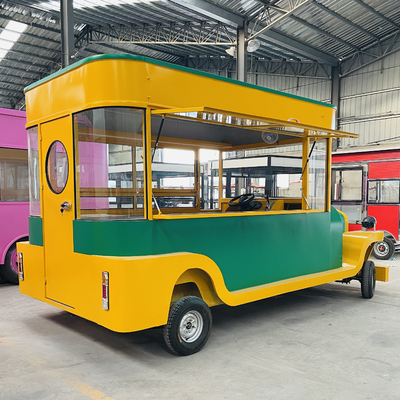 Customerized Electric Mobile Street Fast Food Snack Catering Van Truck Trailer Kiosk