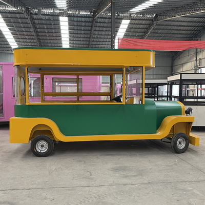 Customerized Electric Mobile Street Fast Food Snack Catering Van Truck Trailer Kiosk