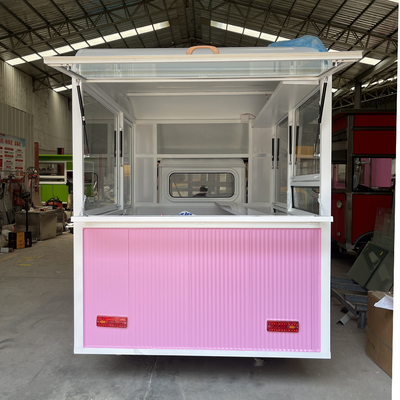 2023 Multipurpose Mobile Electric Fast Food Snack Tricycle Pedicab 3-Wheeler Outlet