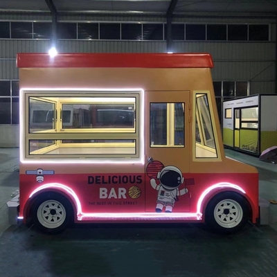 Electric Mobile Food Truck  for Cold Drinks Ice Cream and Food Distribution