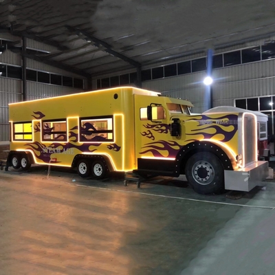 Fast Food Snack Beverage Coffee Milk Tea Restaurant Catering Van Truck Trailer Cart