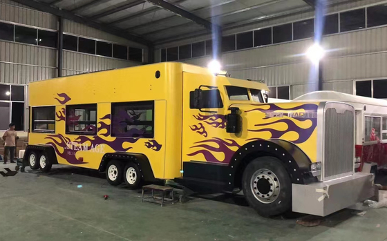 Fast Food Snack Beverage Coffee Milk Tea Restaurant Catering Van Truck Trailer Cart