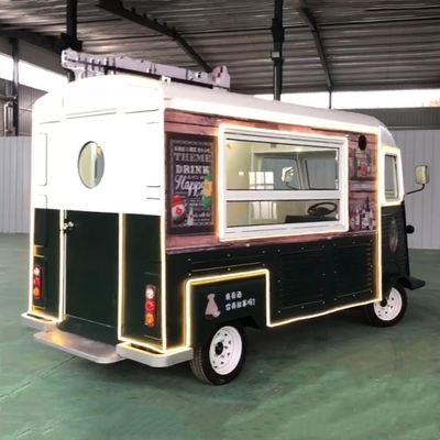 Snack Food 2023 Multipurpose Electric Mobile Van Fast Food Catering Drinks Coffee Truck Trailer Cart