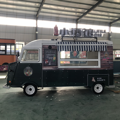 Snack Food 2023 Multipurpose Electric Mobile Van Fast Food Catering Drinks Coffee Truck Trailer Cart