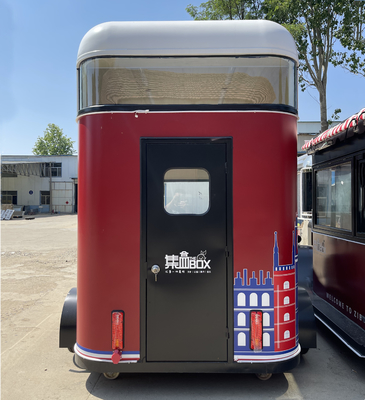 Fruit Salad Beverage Coffee Milk Tea Beer Ice Cream Mobile Beer Tow Bus Truck Trailer Cart