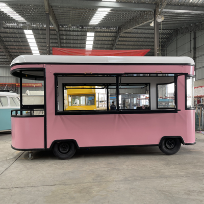 Multipurpose Electric Mobile Kitchen Equipment for Fast Food Snack Catering Van Truck
