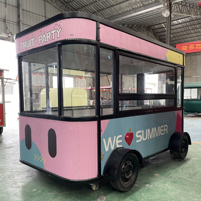 Flour-based Catering Trailer for Multipurpose Snack Beverage and Ice Cream Sales