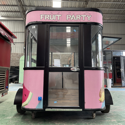 Flour-based Catering Trailer for Multipurpose Snack Beverage and Ice Cream Sales