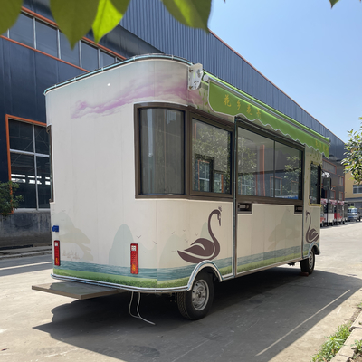 Electric Mobile Commodity Retail Flowers Plants Bonsai Shop Truck Trailer for Winery
