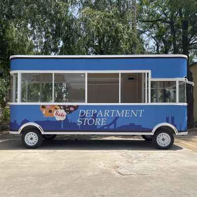Electric Mobile Commodity Retail Flowers Plants Bonsai Shop Truck Trailer for Winery