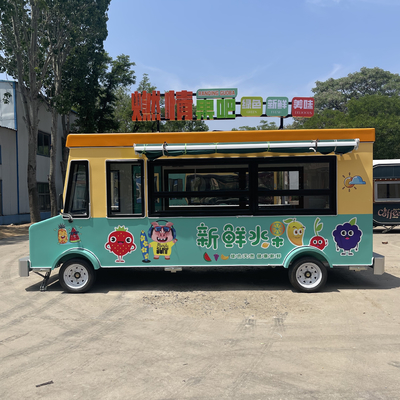 Battery Pack Powered Multipurpose Catering Truck for Candy Fruits Nuts and Vegetables