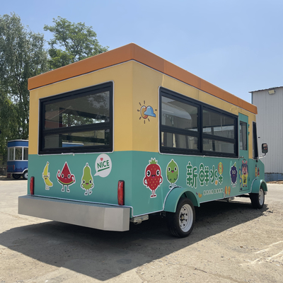 Battery Pack Powered Multipurpose Catering Truck for Candy Fruits Nuts and Vegetables