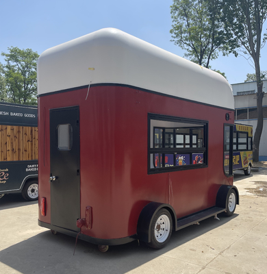 Mobile Sales of Fruit Salad Beverage Coffee Milk Tea Beer Ice Cream Truck Mobile Cart