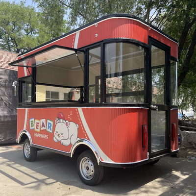 Manual Skills Mobile Fried Chicken Combo Cola Beverages Food Snack Truck Boutique Cart