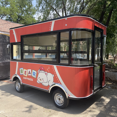 Manual Skills Mobile Fried Chicken Combo Cola Beverages Food Snack Truck Boutique Cart