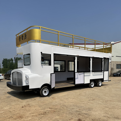 Outlet Outdoor Street Food Cart Fast Food Snack Beverage Drink Ice Cream Cake Catering