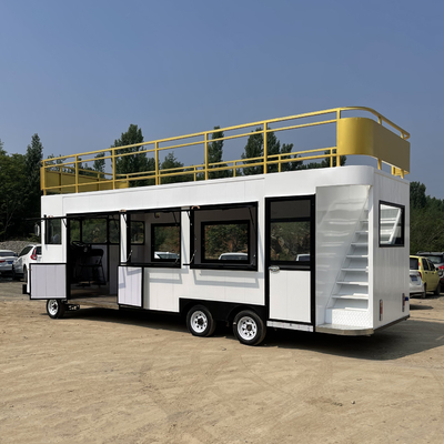 Outlet Outdoor Street Food Cart Fast Food Snack Beverage Drink Ice Cream Cake Catering