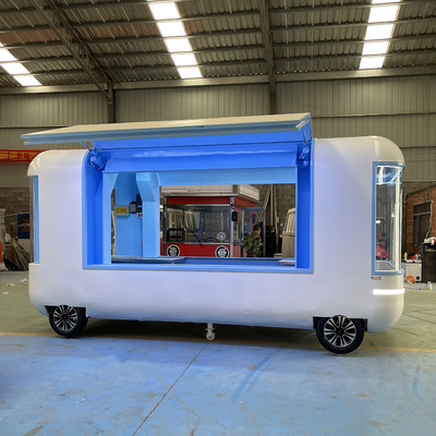 Multi-Functional Electric Mobile Snack Trailer Boutique Cart for and Retail Market