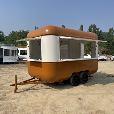 40kms per hr Food Tow Trailer Fully Equipped Mobile Concession Trailer for Products