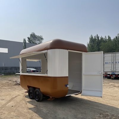 40kms per hr Food Tow Trailer Fully Equipped Mobile Concession Trailer for Products