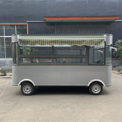 2023 Electric Mobile Commodity Grocery Handiwork Artware Shop Van Truck Trailer Cart