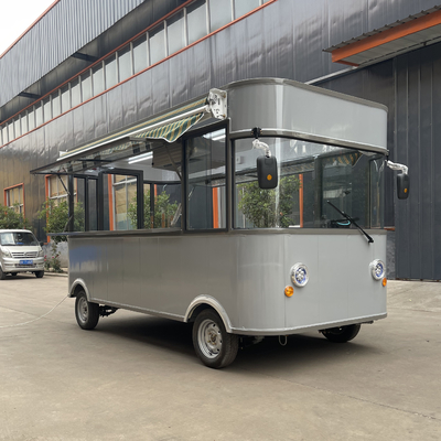 2023 Electric Mobile Commodity Grocery Handiwork Artware Shop Van Truck Trailer Cart