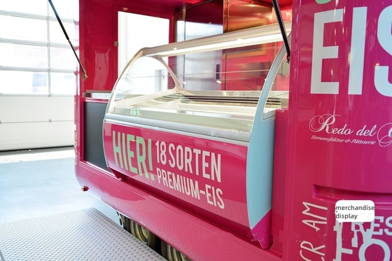 Wecare Food Van Car Food Carts Manufacturers Fully Equipped Mobile Concession Trailer