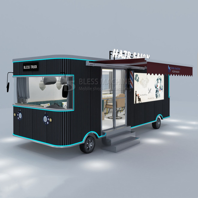 3.0kw Customized Electric Mobile Hair Cut Salon Van Trailer with Customized Design