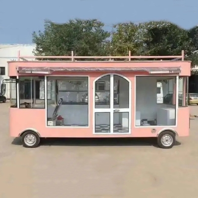 3.0kw Customized Electric Mobile Hair Cut Salon Van Trailer with Customized Design