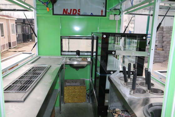 Customized 1.5KW-4.5kw Three Wheels Electric Scooter Food Cart Tuk Tuk Mobile Kitchen Tricycle
