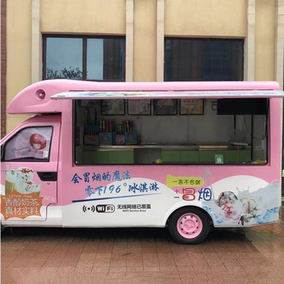 Small Hot Dog Pizza Food Cart with Customized Design and 40kms per hour Machinery