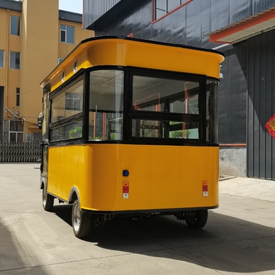 4 Wheels Mobile Food Trucks for Hot Dog Carts and Catering Concession Coffee Food Trailer