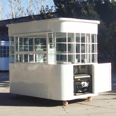 Fresh Juice and Vegetable Fruit Salad Car Trolley for Mobile Shop 2500mm*1600mm*2350mm
