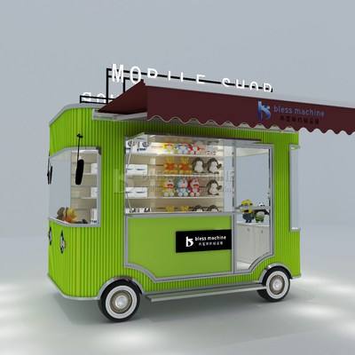 Outlet Electric Mobile Commodity Grocery Handiwork Artware Shop Van Truck Trailer Cart