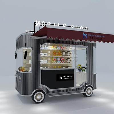 Outlet Electric Mobile Commodity Grocery Handiwork Artware Shop Van Truck Trailer Cart