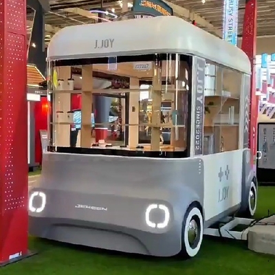 2023 Electric Mobile Commodity Grocery Handiwork Artware Shop Van Truck Trailer Cart for Hotels
