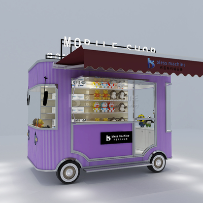Farms Electric Mobile Commodity Grocery Handiwork Artware Shop Van Truck Trailer Cart