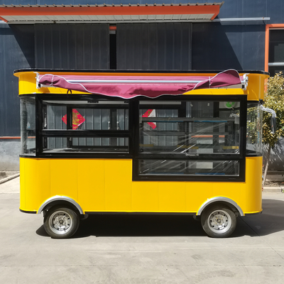 Fast Food Snacks Alcoholic Beverages and Ice Cream Van Truck with Optional Configuration