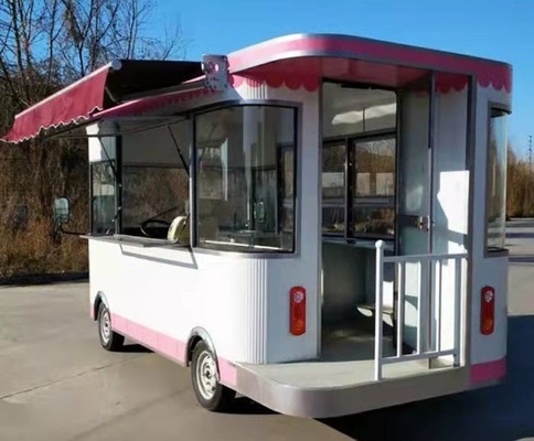110v/220v Electric Vendor Carts Hot Dog Mobile Food Truck with Soybean Material