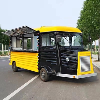 Customized Citroen Bus Food Truck for Street  Coffee Burgers Fries and Ice Cream