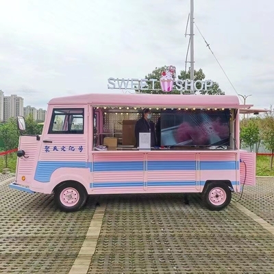1.5KW-4.5kw Hotel Kitchen Equipment for Snack Pizza Smoothie Coffee Helados Vending Car