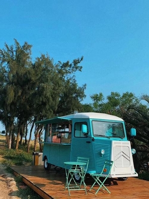 Food Trailer Vintage Mobile Sales of Various Commodities Customized Citroen HY Van
