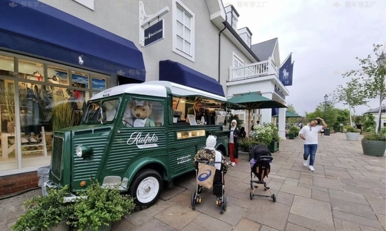 Food Trailer Vintage Mobile Sales of Various Commodities Customized Citroen HY Van