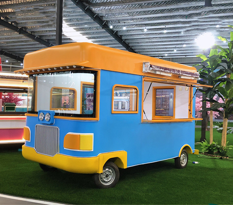 Customization Mobile Food Cart Citroen Electric Food Truck for Hot Dogs and Ice Cream