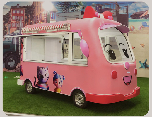 Customization Mobile Food Cart Citroen Electric Food Truck for Hot Dogs and Ice Cream