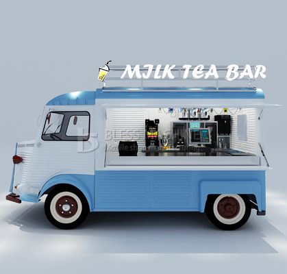 Customization Mobile Food Cart Citroen Electric Food Truck for Hot Dogs and Ice Cream