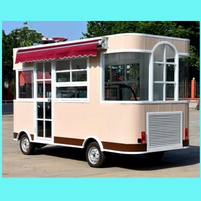 Eco-Friendly Food Truck for Fast Snack Dining Customization Mobile Food Bus