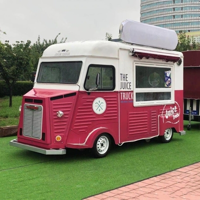 Electric Hot Dog Cart Four Wheels Mobile Kitchen Ice Cream Truck for Customized Needs